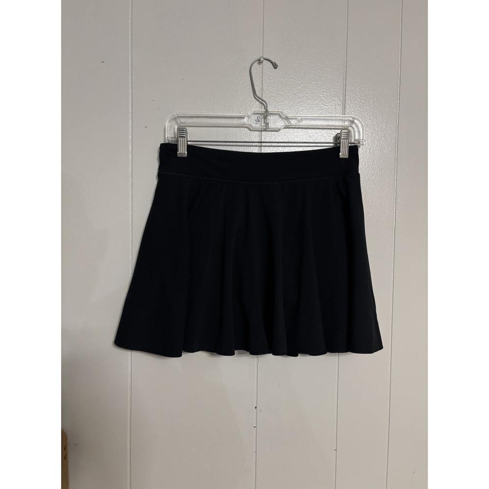 Under Armour‎ Youth Girls Large Skirt W/ Shorts Skort Black Pockets Stretch